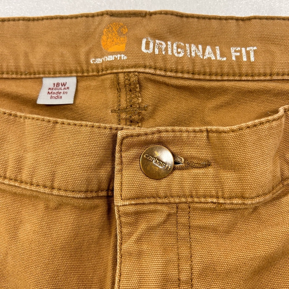 Carhartt Women's Straight Leg Jeans - Tan
